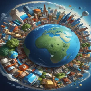cartoon picture planet earth