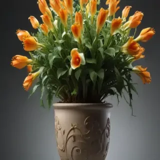 plant no background