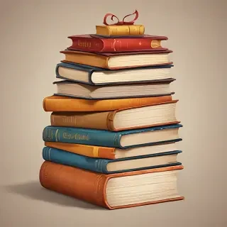 clipart stack of books