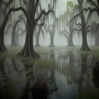 swamp background