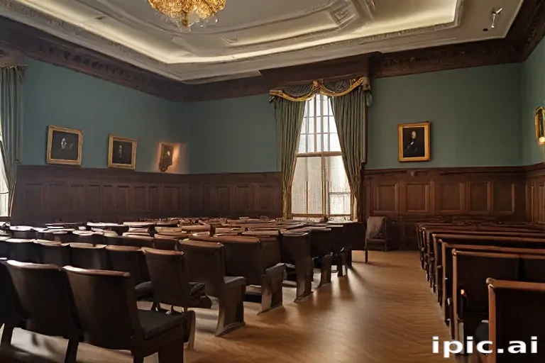 court room background