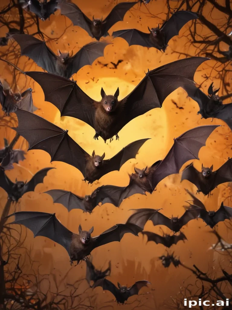 images of bats for halloween