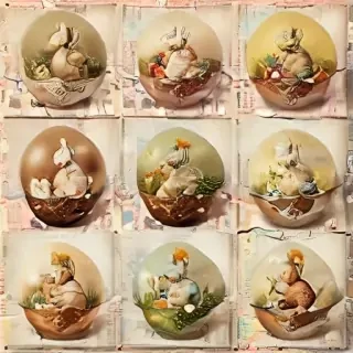 easter vintage images