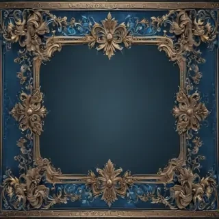 blue border png
