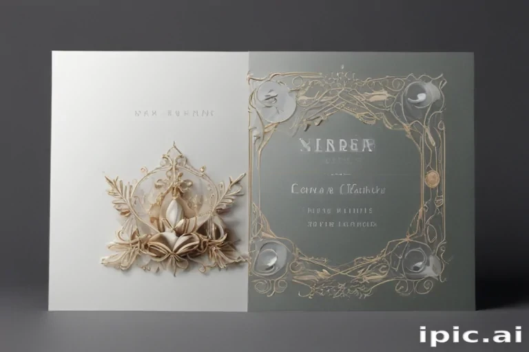 greeting card mockup
