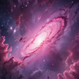 pink galaxy wallpaper