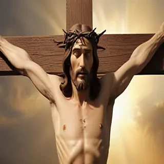 jesus on the cross picture