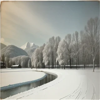 vintage winter images