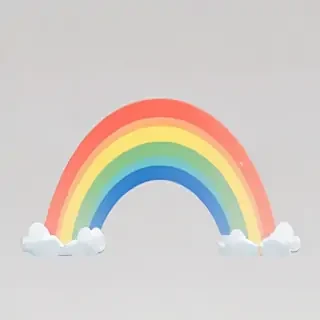 rainbow transparent background