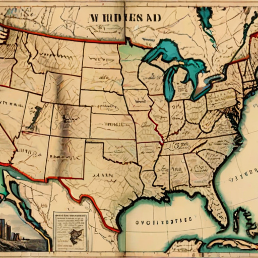 map of the united states