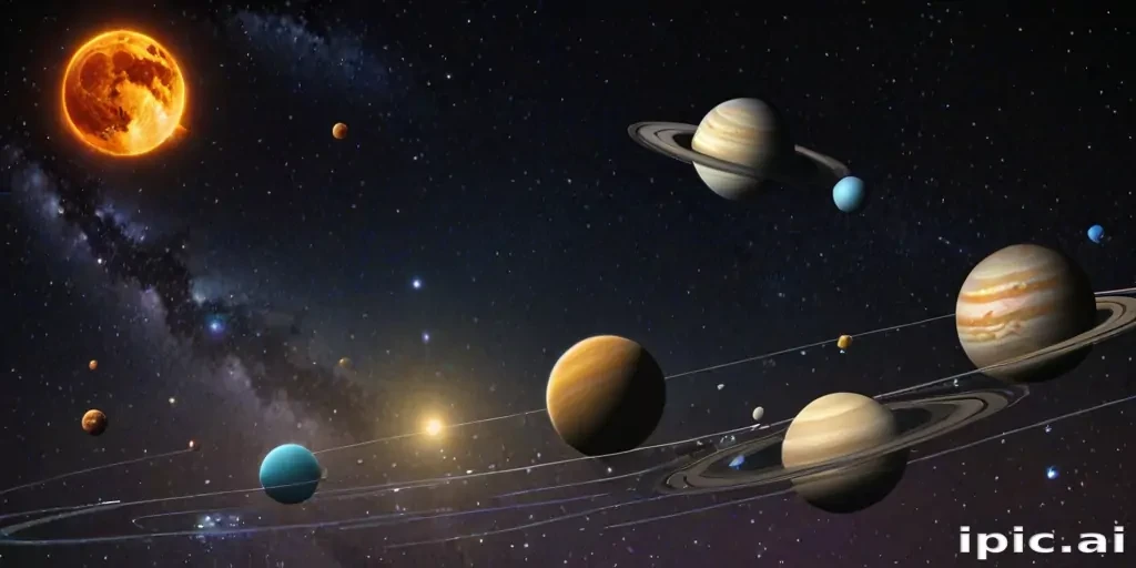 solar system png