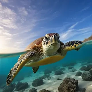 sea turtle wallpaper