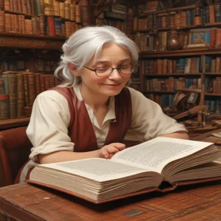 book cartoon image