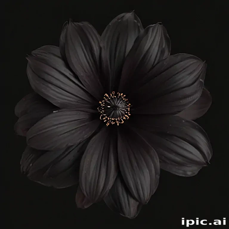 black flower png