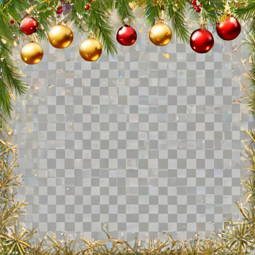 transparent merry christmas