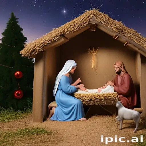 free nativity scene background images