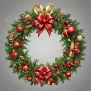 merry christmas clipart transparent background