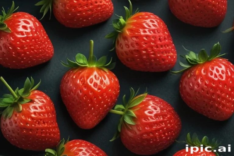 strawberry wallpaper iphone