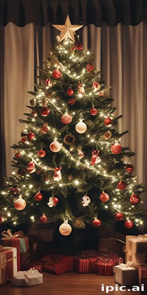 aesthetic christmas background