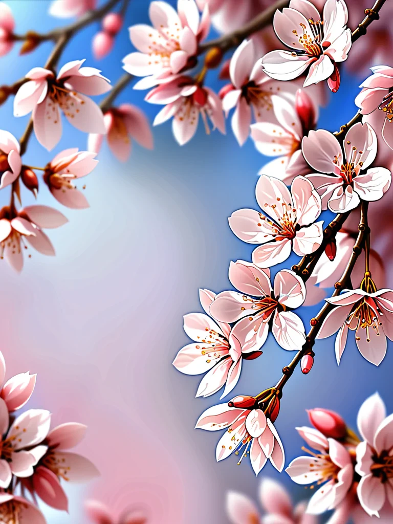 sakura flower background