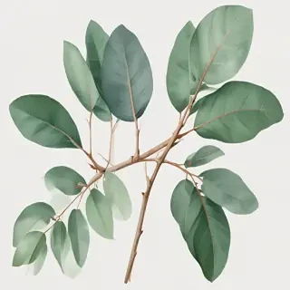 transparent eucalyptus clipart