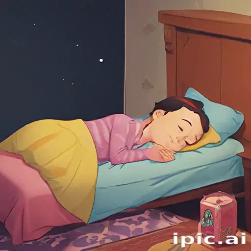 sleeping in cartoons