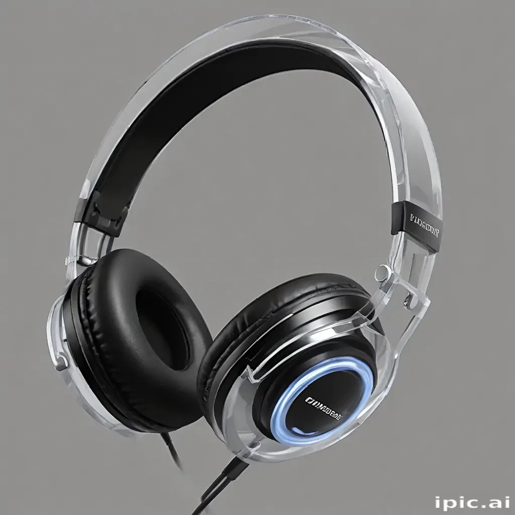transparent headphones png