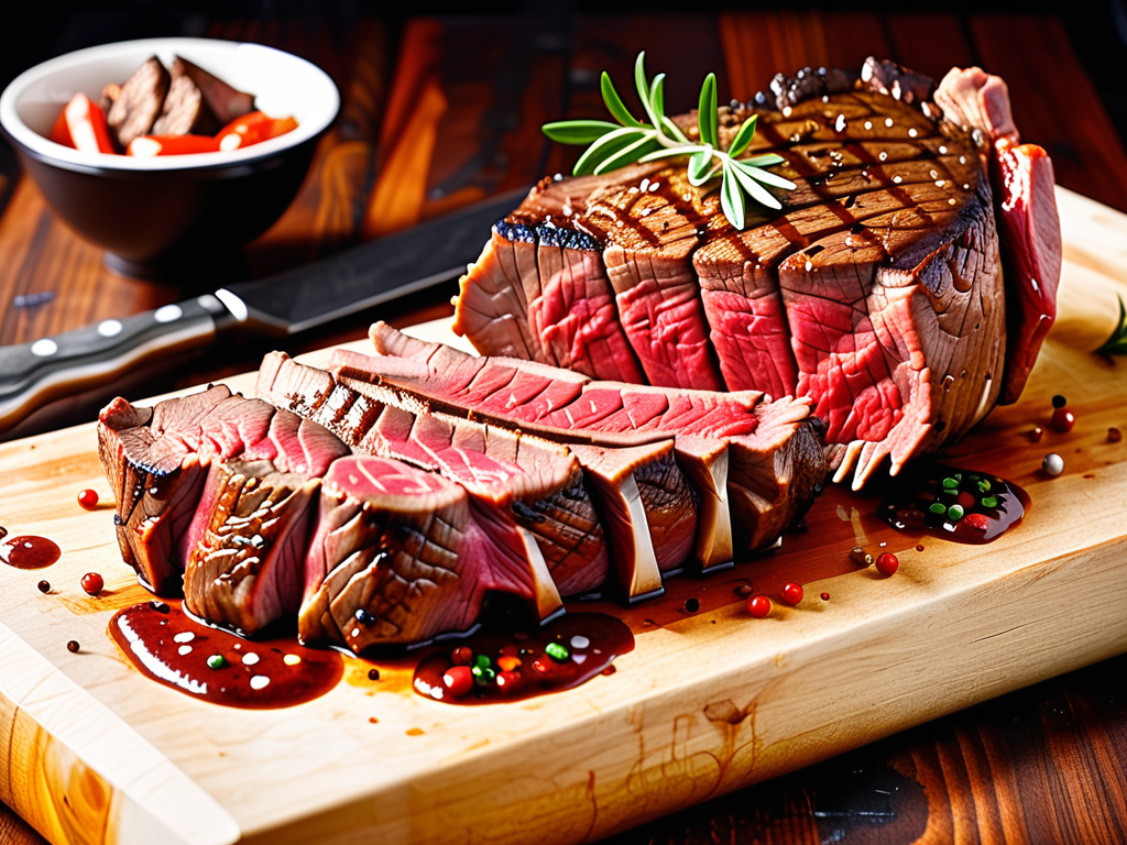 sirloin on the bone steak