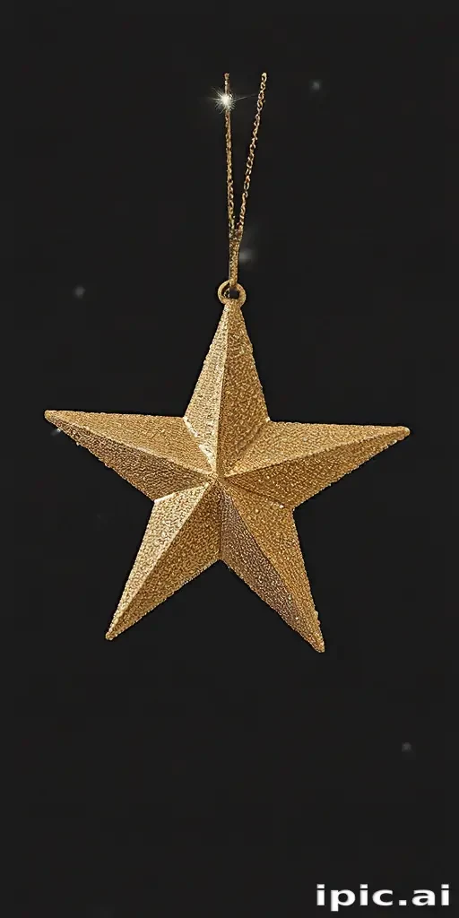 glitter star png