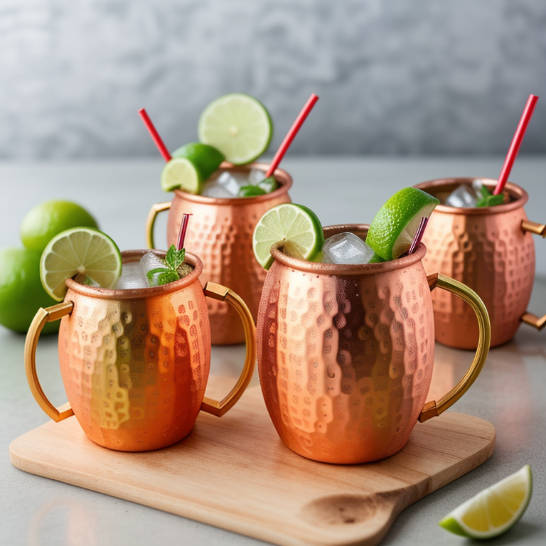 drinks for moscow mule mugs