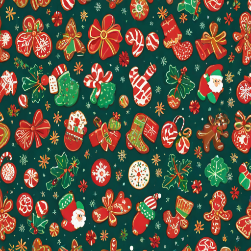 christmas pattern background