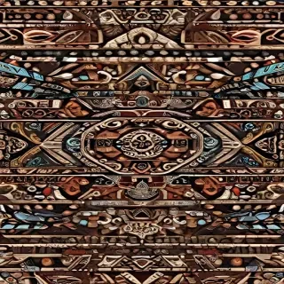 aztec pattern png