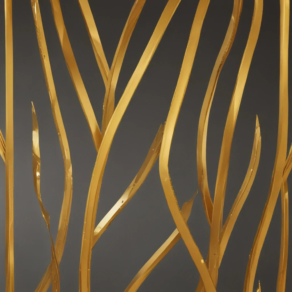 gold line png