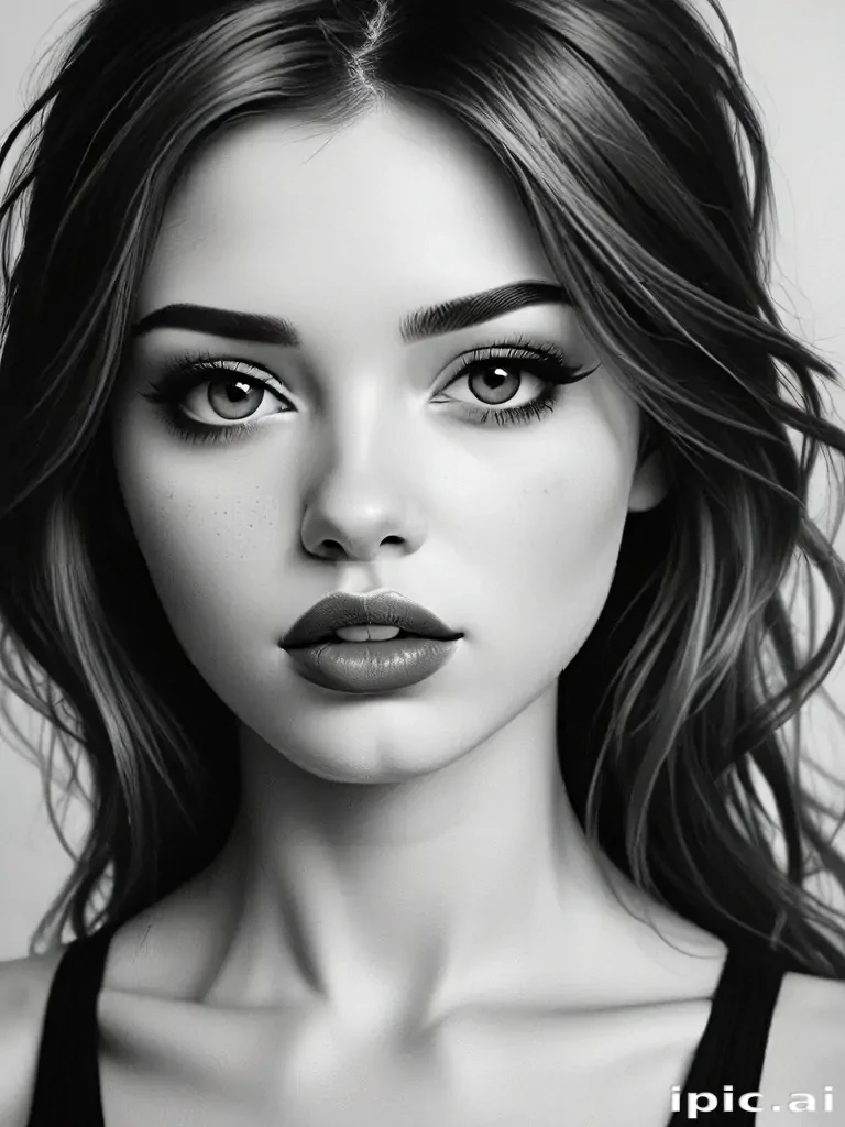 drawings black and white