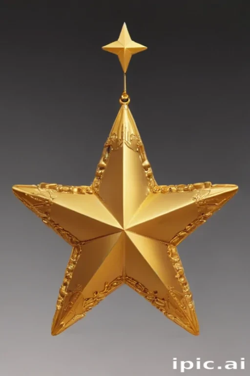 golden star transparent