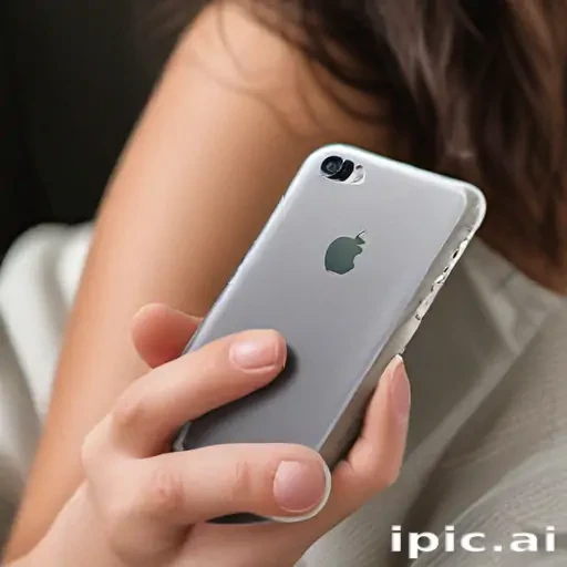holding a phone