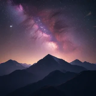 starry background aesthetic