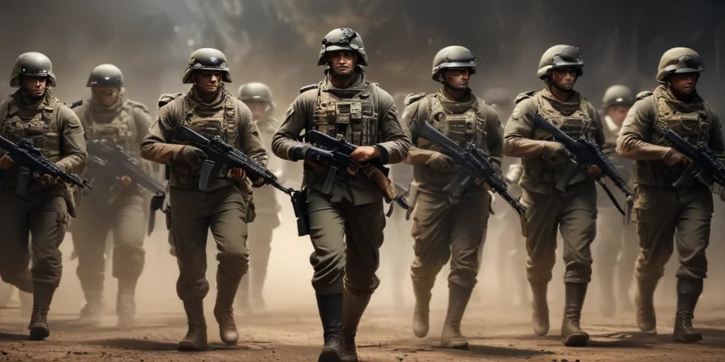 army backround