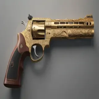 gun no background