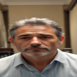 man in sad