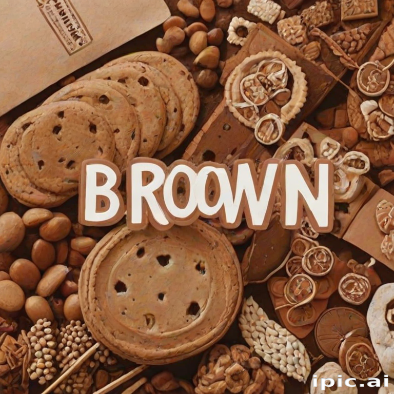 brown aesthetic banner