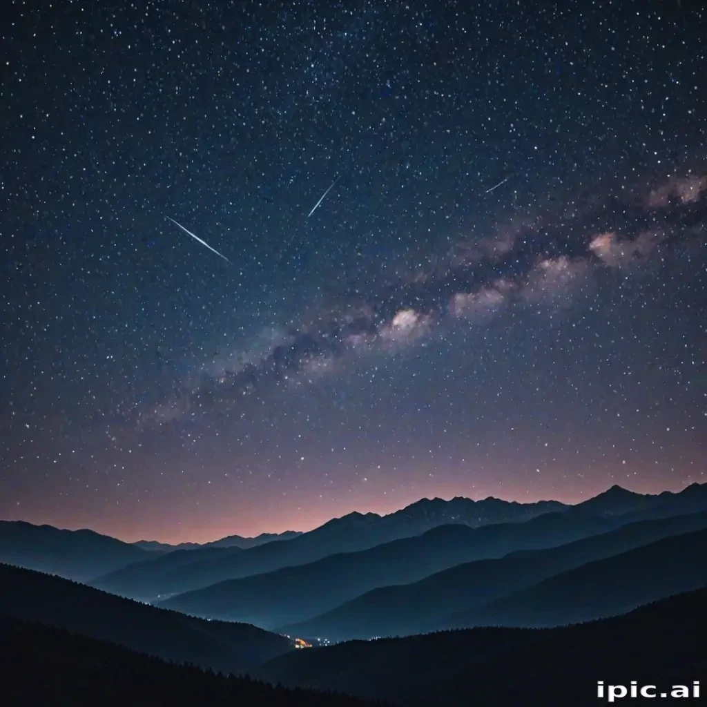 starry background aesthetic