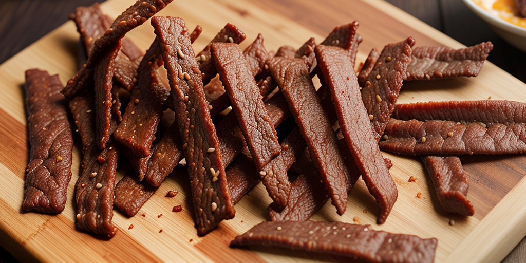 hot and spicy beef jerky