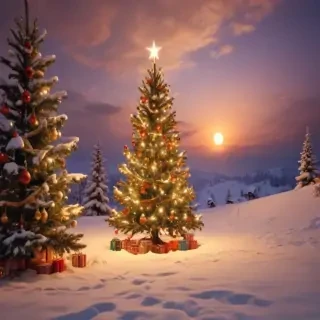 simple christmas wallpaper