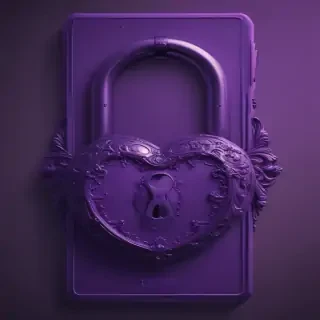 purple lock screen