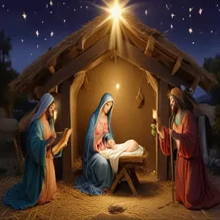 merry christmas nativity images free