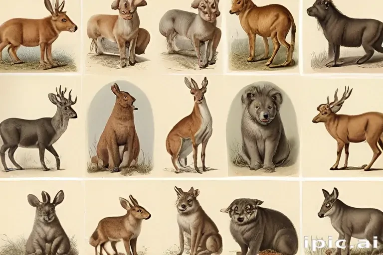 vintage illustrations animals
