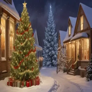christmas back rounds
