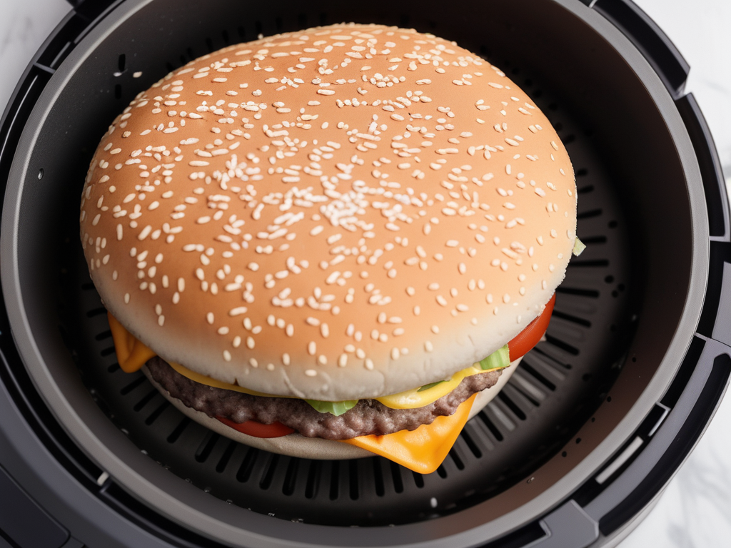 frozen burger in air fryer 400 degrees