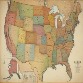 united states map